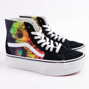 Vans Sk8-Hi Shoes  Men 6.5 / Wmn 8 Black/Multi Paradoxical Tapered Stackform